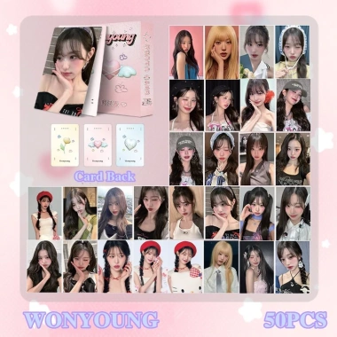 Bộ 50 thẻ Blackpink ZB1 + I-DLE, IVE Photocards - Album Laser, Lomo, Bưu thiếp Kpop, giảm còn 53.900 VND