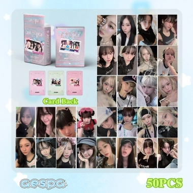 Bộ 50 thẻ Blackpink ZB1 + I-DLE, IVE Photocards - Album Laser, Lomo, Bưu thiếp Kpop, giảm còn 53.900 VND