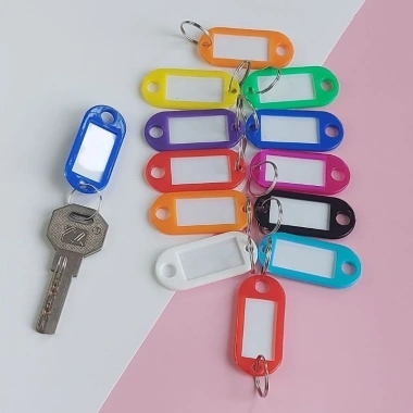 Bộ 50 thẻ ghi nhớ gắn móc chìa khoá phòng vali cửa 2.2x5 cm giảm còn 80.000 VND 6