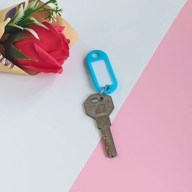 Bộ 50 thẻ ghi nhớ gắn móc chìa khoá phòng vali cửa 2.2x5 cm giảm còn 80.000 VND 9