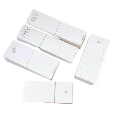Bộ 50 thẻ giấy trắng DIY đa năng Đồ thủ công sáng tạo, giá ưu đãi 87.780đ