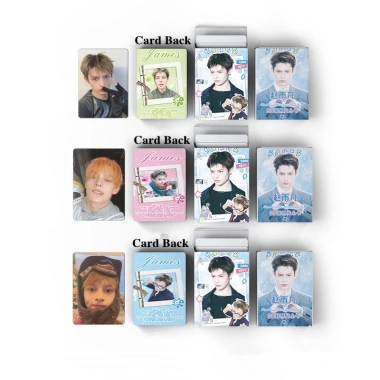 Bộ 50 Thẻ Holographic CORTIS JAMES Laser LOMO Photocard KPOP - Giá 57.200₫ 5