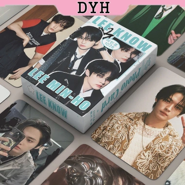 Bộ 50 Thẻ Laser Hologram Stray Kids LeeKnow LOMO - Photocard KPOP Giá 57.200₫