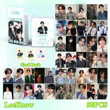 Bộ 50 Thẻ Laser Hologram Stray Kids LeeKnow LOMO - Photocard KPOP Giá 57.200₫ 2 Bộ 50 Thẻ Laser Hologram Stray Kids LeeKnow LOMO - Photocard KPOP Giá 57.200₫ 2