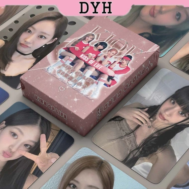 Bộ 50 Thẻ Laser KISS OF LIFE Photocards Holographic LOMO Card KPOP Album - Giá 57.200₫