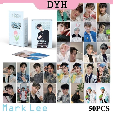 Bộ 50 Thẻ Laser NCT DREAM MarkLee Photocards LOMO Card KPOP hộp - Giá 57.200₫
