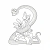 Bộ 50 Tờ Tranh Tô Màu ZooTopia M172 - Đồ Chơi Giấy Giá Giảm 25.000 VNĐ 6