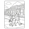 Bộ 50 Tờ Tranh Tô Màu ZooTopia M172 - Đồ Chơi Giấy Giá Giảm 25.000 VNĐ 8