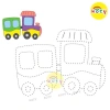 Bộ 50 Tranh Tập Vẽ Tô Màu Vẽ Theo Nét Đứt Nối Dấu Chấm cho Bé - Phát Triển Khiếu KOTY TM7.010 9