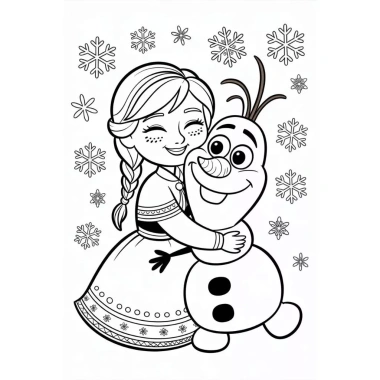 Bộ 50 Tranh Tô Màu Anna Elsa Frozen A4 A5 - Đồ Chơi Giáo Dục, Giá 25.500₫
