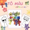 Bộ 50 tranh tô màu cho bé Sprunki Kuromi My Melody Doraemon Unicorn giá chỉ 16.900₫