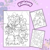 Bộ 50 tranh tô màu hoạt hình hottrend Pikachu Pokemon ngộ nghĩnh cho bé trai, bé gái - 24.500đ 2
