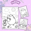 Bộ 50 tranh tô màu hoạt hình hottrend Pusheen - Mèo ngộ nghĩnh cho bé trai, bé gái, giá ưu đãi 25.000 VND 7