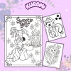 Bộ 50 tranh tô màu hoạt hình Ngựa 1 sừng Pony ngộ nghĩnh cho bé trai và bé gái giá chỉ 25.000đ 9