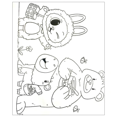 Bộ 50 tranh tô màu Labubu cho bé Size A4 A5, phát triển sáng tạo, chỉ 15.900₫