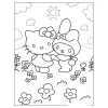 Bộ 50 tranh tô màu My Melody A4 A5 - Giá 15.900₫, phát triển sáng tạo cho bé 3