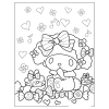 Bộ 50 tranh tô màu My Melody A4 A5 - Giá 15.900₫, phát triển sáng tạo cho bé 4
