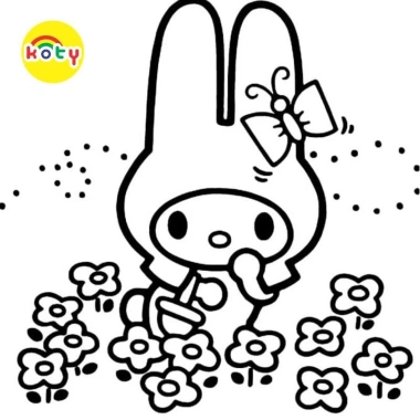 Bộ 50 Tranh Tô Màu My Melody cho Màu Sáp và Chì - KOTY Giá Siêu Ưu Đãi 19.900₫ 5