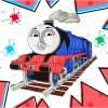 Bộ 50 tranh tô màu Thomas and Friends A4 A5 Nâng cao sáng tạo, năng khiếu bé 15.900₫