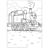 Bộ 50 tranh tô màu Thomas and Friends A4 A5 Nâng cao sáng tạo, năng khiếu bé 15.900₫ 3