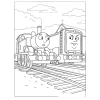 Bộ 50 tranh tô màu Thomas and Friends A4 A5 Nâng cao sáng tạo, năng khiếu bé 15.900₫ 4