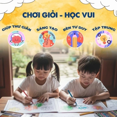 Bộ 50 Tranh Tô Màu Xe Ô Tô - Giấy chất lượng, nâng năng khiếu sáng tạo cho bé, giá 25.000đ