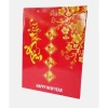 Bộ 50 túi giấy in chúc mừng năm mới - Giá ưu đãi 330.000đ, chất liệu bền, in sắc nét, phù hợp Tết 2