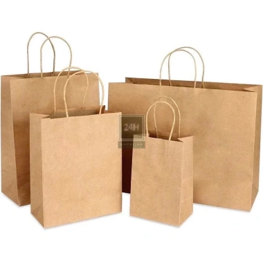 Bộ 50 Túi Giấy Kraft Nhật Nâu Trơn Đa Kích Thước, Đựng Thực Phẩm & Quà - Giá Ưu Đãi 116.865 VND