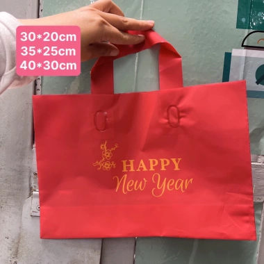 Bộ 50 túi quà Tết Happy New Year – Giá ưu đãi 118.000đ, màu sắc tươi, thiết kế hiện đại