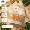 Bộ 50 Túi Zip Đựng Sandwich, Bánh Mì Gối, Thiết Kế Lá Nhiệt Đới, Giá 140k 6