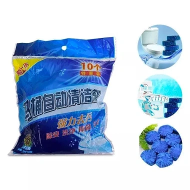 Bộ 50 viên tẩy vệ sinh bồn cầu Nhật Bản - Diệt khuẩn, tẩy sạch vết bẩn, viên thả tiện lợi