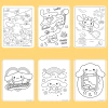 Bộ 50/25/10 tờ tranh tô màu Cinnamoroll cho bé, giấy A4 A5 70gsm, giá 13.100₫ 2