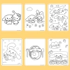 Bộ 50/25/10 tờ tranh tô màu Cinnamoroll cho bé, giấy A4 A5 70gsm, giá 13.100₫ 4