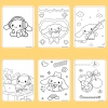 Bộ 50/25/10 tờ tranh tô màu Cinnamoroll cho bé, giấy A4 A5 70gsm, giá 13.100₫ 8
