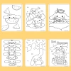 Bộ 50/25/10 tờ tranh tô màu Cinnamoroll cho bé, giấy A4 A5 70gsm, giá 13.100₫ 9