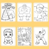 Bộ 50/25/10 tờ tranh tô màu Hulk xanh cho bé giấy A4 A5 70gsm giá chỉ 13.100₫ 7