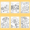 Bộ 50/25/10 tờ tranh tô màu Hulk xanh cho bé giấy A4 A5 70gsm giá chỉ 13.100₫ 9