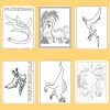 Bộ 50/25/10 tờ tranh tô màu khủng long Dinosaur cho bé Giấy A4/A5 dày 160gsm giá 22.800₫ 4