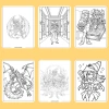 Bộ 50/25/10 tờ tranh tô màu Yu-Gi-Oh! cho bé - giấy A4/A5 dày 160gsm, giảm giá 22.8k 8