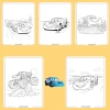 Bộ 50/25/10 tranh tô màu Lightning McQueen cho bé, giấy A4 A5 70gsm, giá ưu đãi 13.100đ 5