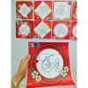 Bộ 5/10 giấy thư pháp Tết Xuân: Phúc Lộc Thọ Tâm Nhẫn Đức Trí Tài - Giá 45.000 VND