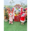 Bộ 5/10 giấy thư pháp Tết Xuân: Phúc Lộc Thọ Tâm Nhẫn Đức Trí Tài - Giá 45.000 VND 3