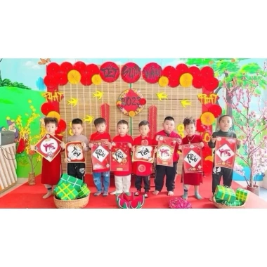 Bộ 5/10 giấy thư pháp Tết Xuân: Phúc Lộc Thọ Tâm Nhẫn Đức Trí Tài - Giá 45.000 VND