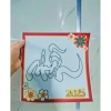 Bộ 5/10 giấy thư pháp Tết Xuân: Phúc Lộc Thọ Tâm Nhẫn Đức Trí Tài - Giá 45.000 VND 8