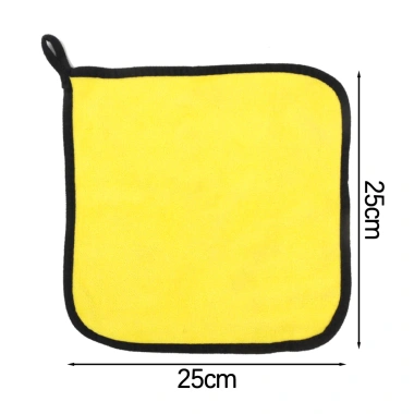 Bộ 5/10 Khăn Lau Microfiber Hai Mặt Siêu Mịn, Thấm, Vải Chi Tiết Ô Tô - Giá 36.399₫