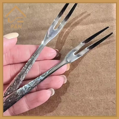 Bộ 5/10 Nĩa Trái Cây Thép Không Gỉ Đa Năng Ice Crack Giá Ưu Đãi 52.030 5