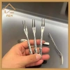 Bộ 5/10 Nĩa Trái Cây Thép Không Gỉ Đa Năng Ice Crack Giá Ưu Đãi 52.030 8