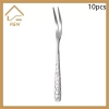 Bộ 5/10 Nĩa Trái Cây Thép Không Gỉ Đa Năng Ice Crack Giá Ưu Đãi 52.030 10