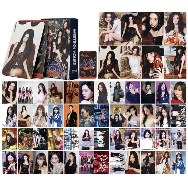 Bộ 55 Photocard AESPA LOMO 2.026 Lời Chào Mùa WESTEKN HOUSE Album Ưu đãi 57.200₫