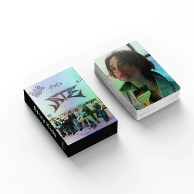 Bộ 55 Photocard Stray Kids Laser Holographic LOMO - Album KPOP Giá ưu đãi 57.200₫